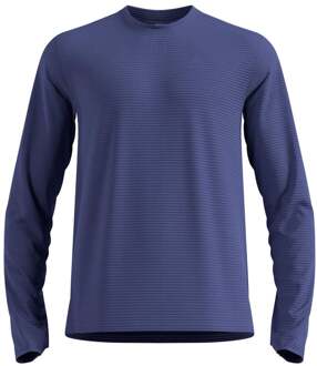 ODLO Essential Thermal Midlayer Hardloopshirt Heren-blauw - XL
