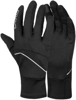 ODLO Gloves Intensity Safety Light Hardloophandschoenen Unisex - Black-Black