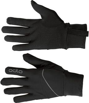 ODLO Gloves Intensity Safety Light Hardloophandschoenen Unisex - Black-Black