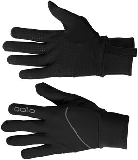 ODLO Handschoenen intensity safety light Zwart - XS