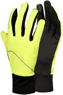 ODLO Intensity Safety  Hardloophandschoenen - Unisex - geel/zwart