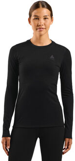ODLO Merino 160 Crew Neck Longsleeve Dames zwart - XL