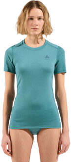 ODLO Merino 160 T-Shirt Dames groen - XL