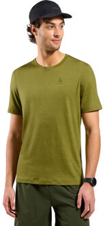 ODLO Merino 160 T-Shirt Heren groen - XL