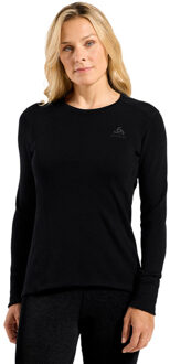 ODLO Merino 260 Longsleeve Dames zwart - XL