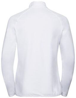 ODLO Midlayer 1/2 zip CARVE LIGHT White - Maat XL