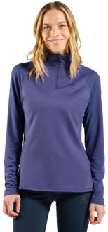 ODLO Midlayer 1/2 Zip Essential Dames blauw - XL