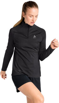 ODLO Midlayer 1/2 Zip Essential Dames zwart