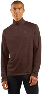 ODLO Midlayer 1/2 Zip Run Easy Warm Bruin - L