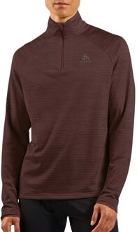 ODLO Midlayer 1/2 Zip Run Easy Warm Bruin - XL