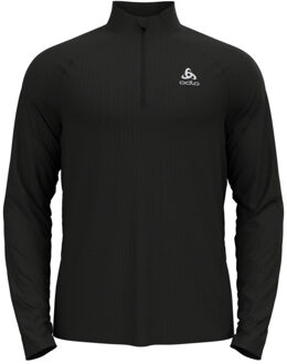 ODLO Midlayer essential 1/2 zip - maat XXL Zwart