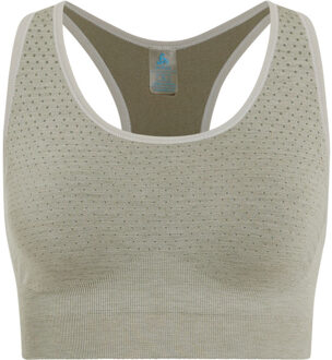 ODLO Padded Seamless Medium Sports BH grijs - L