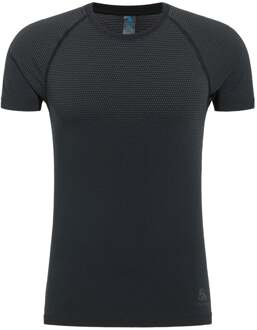 ODLO Performance Light Crew Neck Hardloopshirt Heren-Zwart - S