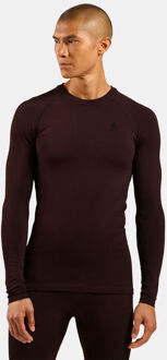 ODLO Performance Warm Eco Bl Top Crew Neck L/S Bruin - M