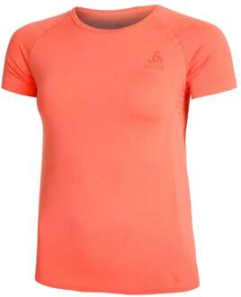 ODLO Performance X-Light Eco Crew Neck Vest Dames-Koraal - XL