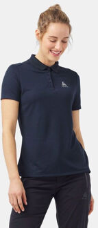 ODLO Polo Shirt S/S F-Dry Blauw - XS