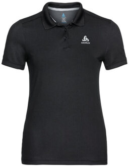 ODLO Polo shirt s/s f-dry Zwart - XS