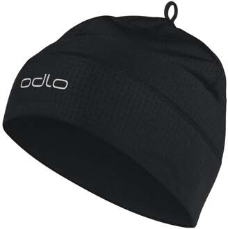ODLO Polyknit Warm Reflective Muts Unisex-zwart - nosize