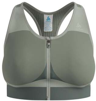 ODLO Seamless High Sport-bh Dames-Olijf