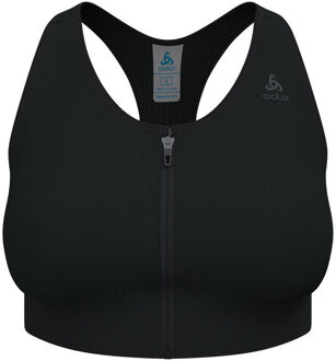 ODLO Seamless High Sport-bh Dames-Zwart - M
