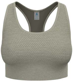 ODLO Seamless Medium Padded Sport-bh Dames-Kaki - XS