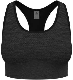 ODLO Seamless Medium Padded Sport-bh Dames-Zwart - XS