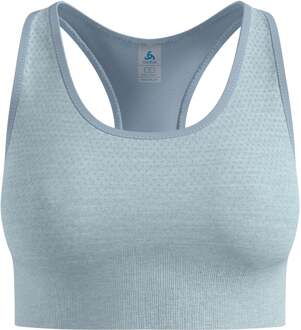 ODLO Seamless Medium Padded Sport Sport-bh Dames-lichtblauw