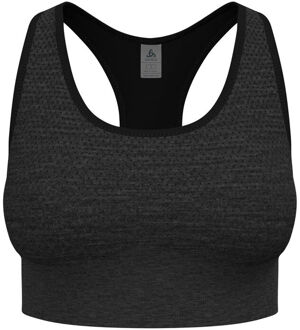 ODLO Seamless Medium Padded Sport Sport-bh Dames-zwart - XS