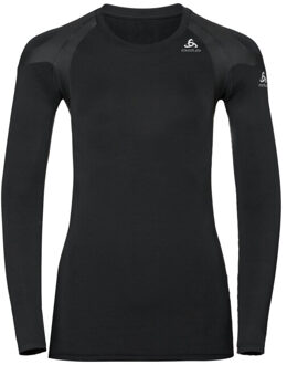 ODLO Shirt ronde hals lange mouwen active spine light Zwart - XL