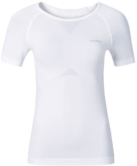 ODLO Shirt S/S Crew Neck Evolution Light - Sportshirt - Dames - Wit - Maat L