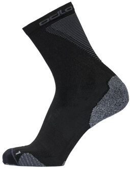 ODLO Socks Crew Ceramicool Unisex Sportsokken - Black - Maat 39-41