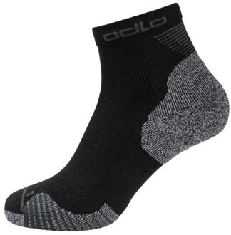 ODLO Socks Quarter Ceramicool Quarter Sportsokken Unisex - Black
