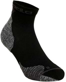 ODLO Socks Quarter Ceramicool Quarter Sportsokken Unisex - Black