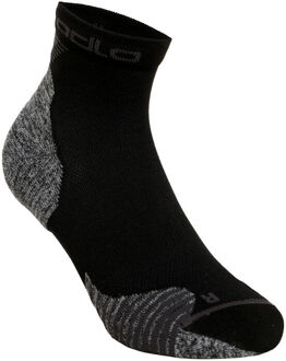 ODLO Socks Quarter Ceramicool Quarter Sportsokken Unisex - Black