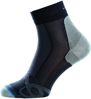 ODLO Socks Short Light Hardloopsokken Unisex - Black - Maat 39-41