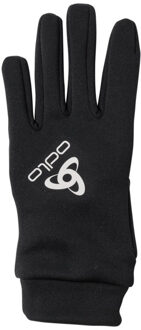 ODLO Sport handschoenen stretchfleece liner eco Zwart - M