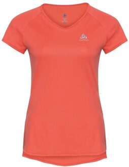 ODLO T-Shirt Ceramicool - Sportshirt Dames Roze - M