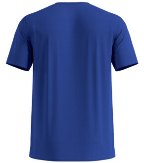 ODLO T-shirt crew neck s/s zeroweight chill-tec Blauw - M