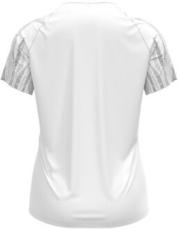 ODLO T-shirt s/s crew neck essential print graphic Wit - L