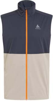 ODLO Warm Hardloopvesten Heren lichtgrijs - S,M,L,XL,XXL