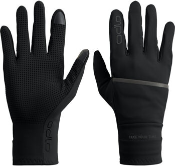 ODLO Windproof Handschoenen zwart - XL