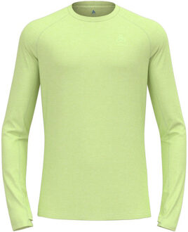 ODLO X-Alp Crew Neck PW 115 Longsleeve Heren geel - XL