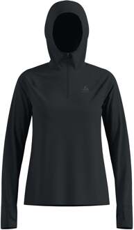 ODLO X-Alp Midlayer Hardloopshirt Dames-Zwart - XS,S,M,L,XL