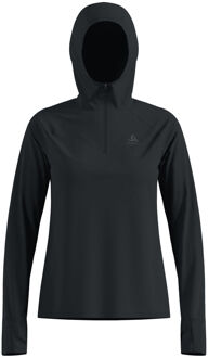 ODLO X-Alp Midlayer Hardloopshirt Dames-Zwart - XS