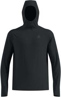 ODLO X-Alp Midlayer Hardloopshirt Heren-Zwart - S,M,L,XL,XXL