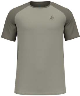 ODLO X-Alp Trail Hardloopshirt Heren-Kaki - S
