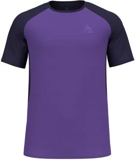ODLO X-Alp Trail Hardloopshirt Heren-paars, zwart lila - S,M,L,XL,XXL