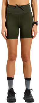 ODLO X-Alp Trail Short Cargo Dames donkergroen - L