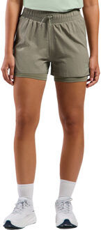 ODLO ZeroWeight 3'' 2in1 Short Dames grijs - L