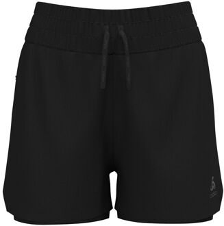 ODLO Zeroweight 3in 2in1 Hardloopshorts Dames-Zwart - XS,S,L,XL